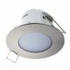 EMPOTRABLE LED REDONDO 5w 350LM IP65 NIKEL