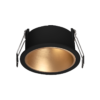 Empotrable de techo Duplo Negro oro mate Perspectiva